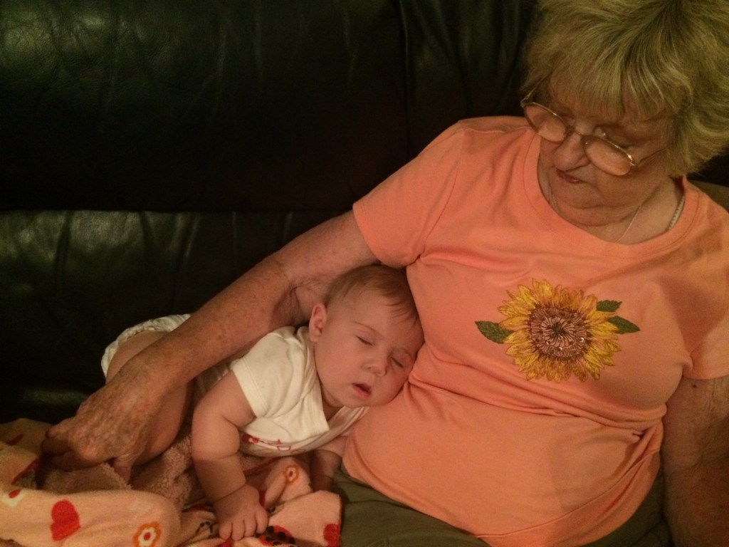 Grandmother and Stella, 2015. 